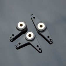 3mm Nylon Servo Arm Horn Steering Rudder Arm Adapter for RC Boat Scale Boat
