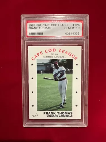 1988 P&L Cape Cod League - Frank Thomas #126 PSA 10 Gem Mint