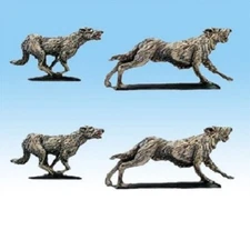 North Star Military Figures WILD DOGS - FGX001 Frostgrave Beastiary or Fantasy