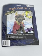 Doggie Dress Up Devil Pet Costume Fits Most Dogs