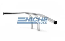 1" Steel T-Bar Harley Chopper Handlebars Drag 6" Rise