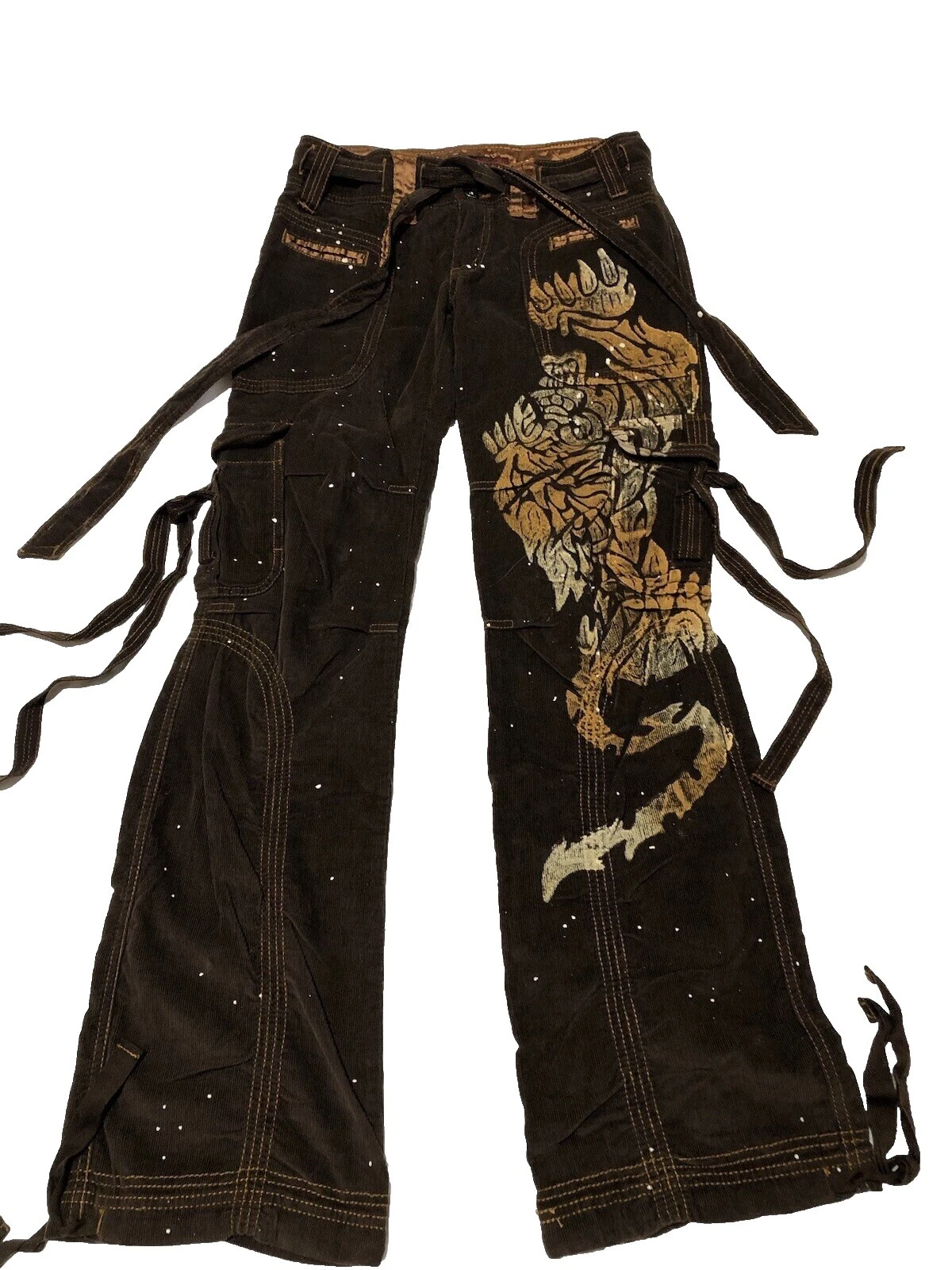 Pantalones para mujer marrón Miss Me