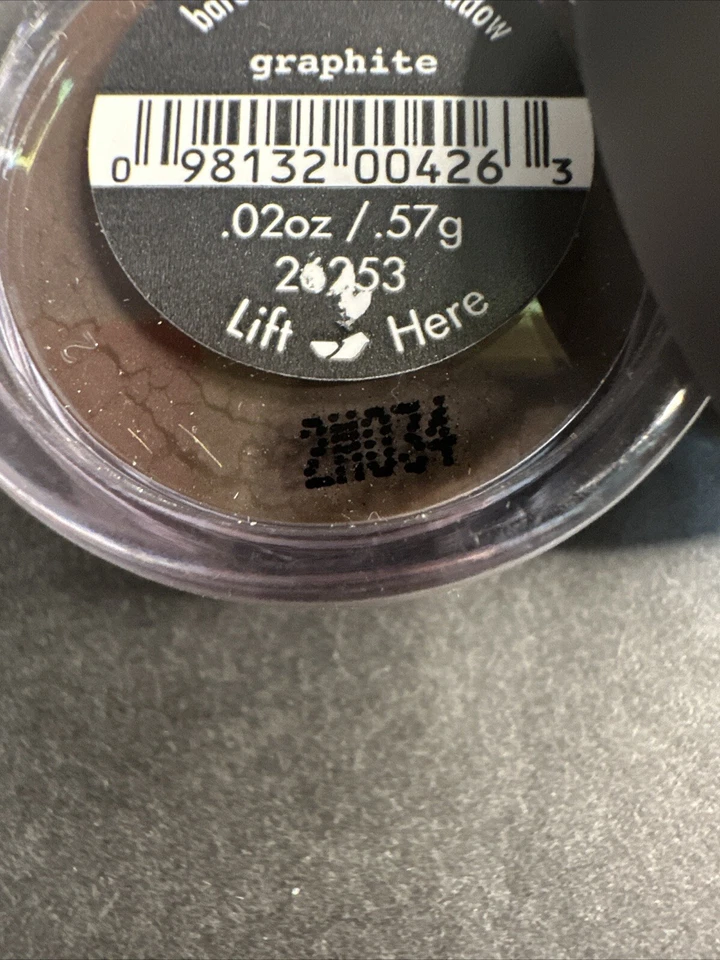 Bare Minerals i.d. ID Eyeshadow .57g Loose Powder 26253 GRAPHITE Eye Color - Image 2 of 4