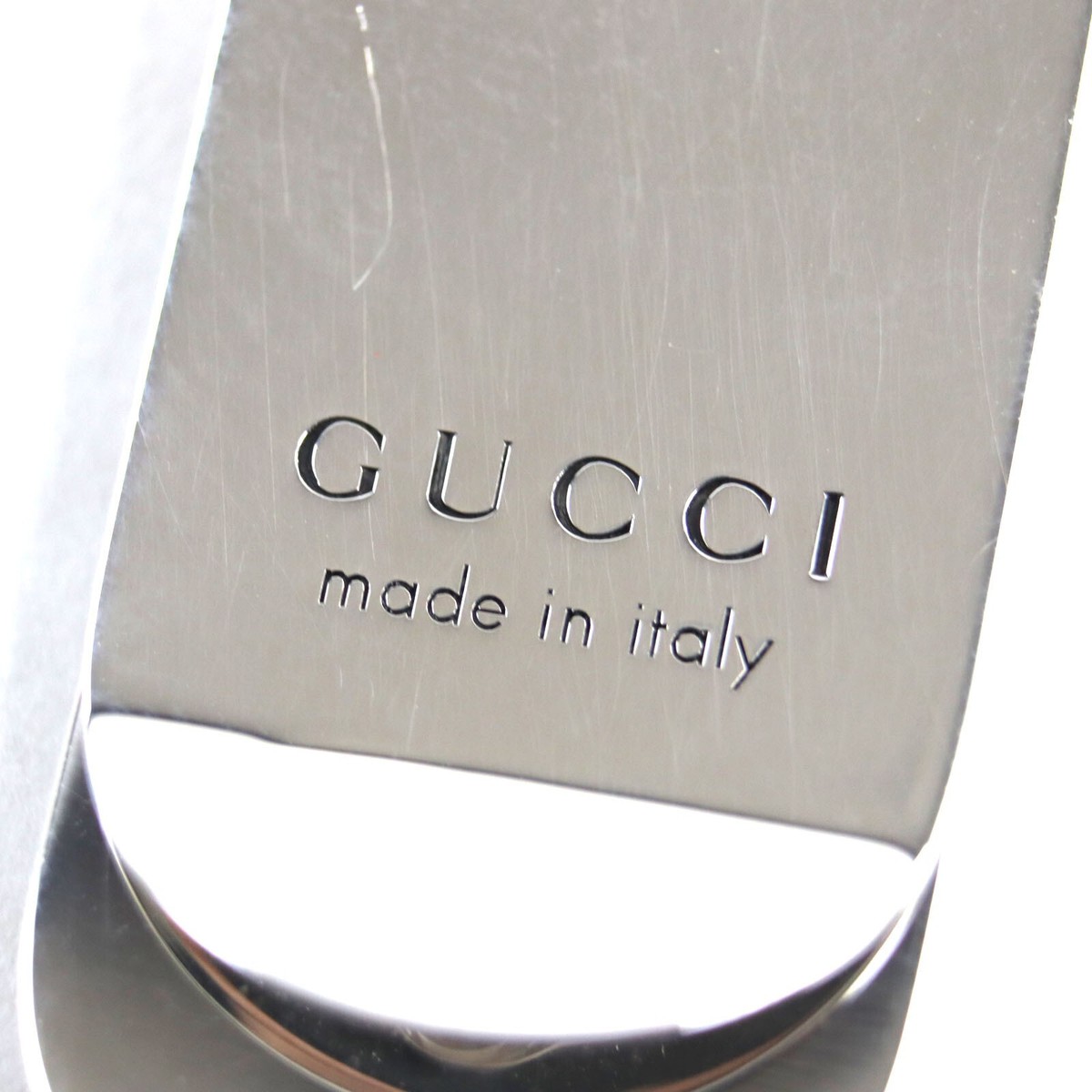 Gucci 456907 Money Clip Bee Logo Silver Used From Japan | eBay Gucci 456907 Money Clip Bee Logo Silver Used From Japan | eBay
