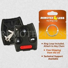 Remote For 2006 2007 2008 2009 2010 2011 2012 2013 Honda Civic Ex Shell Case