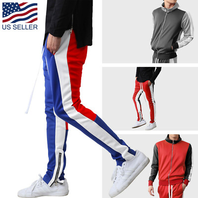 Mens Active TRACK Jogger Pants w 