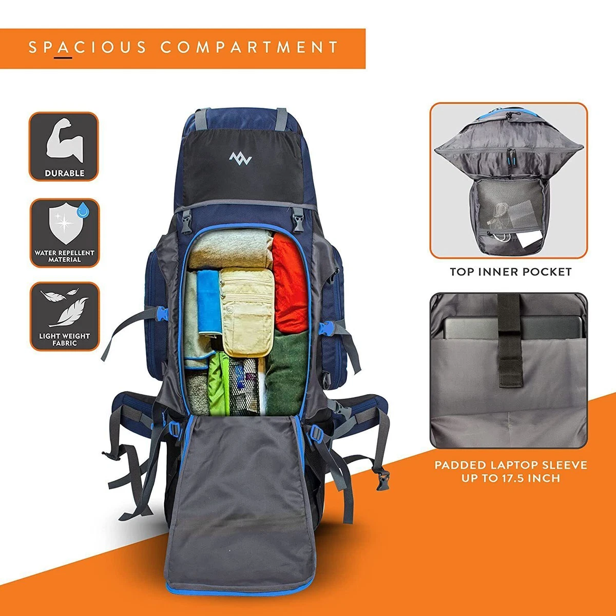 Top more than 152 trekking bag with laptop compartment kidsdream.edu.vn