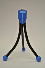 Agfa Photo 5 Inch Flexible Mini Tripod - Blue Pack of Two 