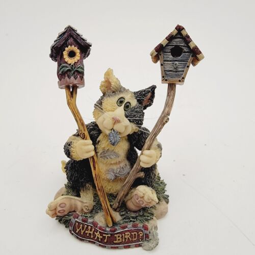Boyds Bears Purrstone Chester Bird Breath Cat 3rd Edition Resin Figurine - Picture 1 of 7