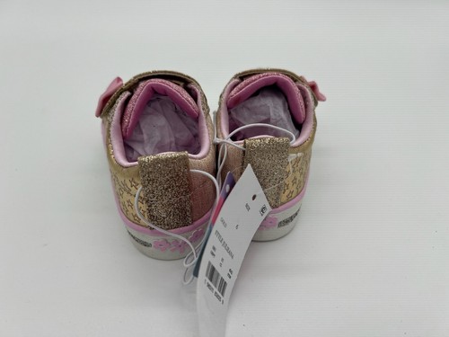 S Sport By Skechers Toddler Girls' Julieana Performance Sneakers Gold 2 Big kid - Picture 4 of 6