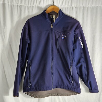 St Louis Blues Vintage Lee Sport Jacket XL E Systems Coat Hockey NHL