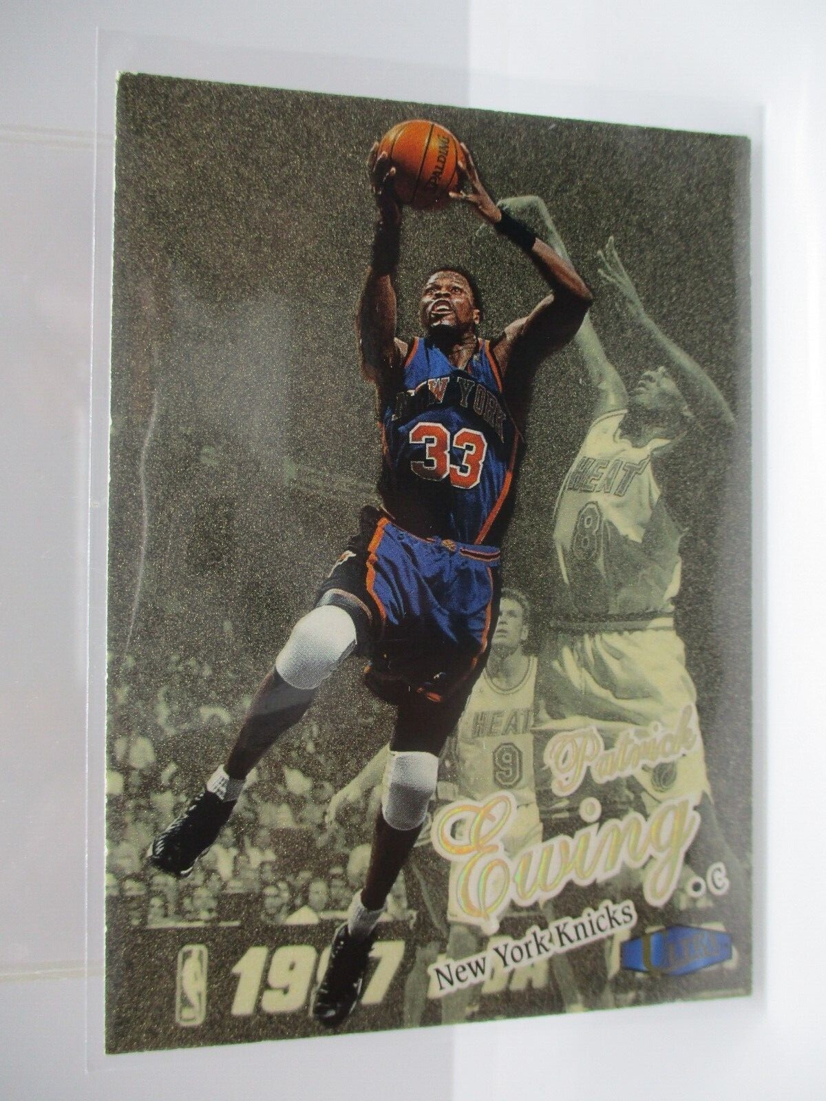 1997-98 Ultra #63 Patrick Ewing KNICKS 