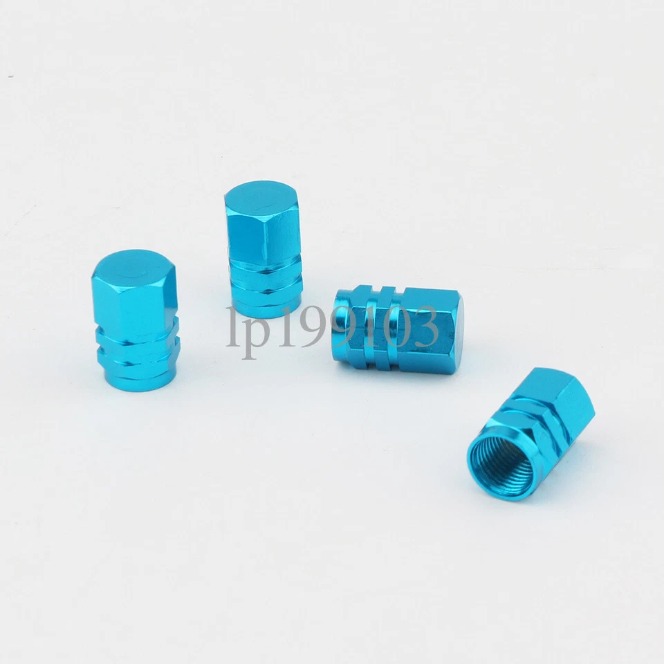 4x Tapas de vástago de válvula de neumático de rueda para Harley Davidson Sportster Softail Dyna Touring Foto 2 de 3