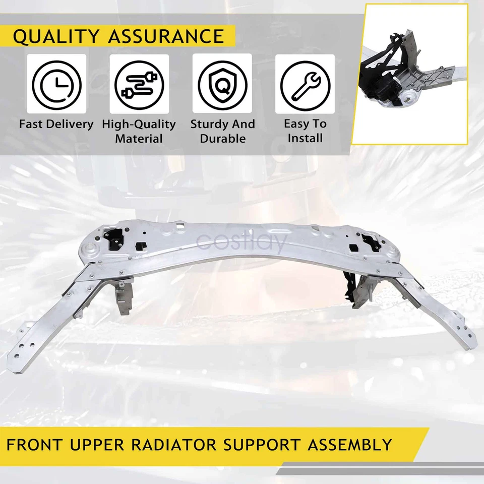 Conjunto de soporte de radiador delantero superior para Mercedes-Benz W213 E300 E350 E400 Foto 4 de 4
