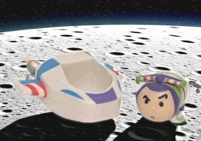 Disney TSUM TSUM ~ Buzz Lightyear and Spaceship from Toy Story 