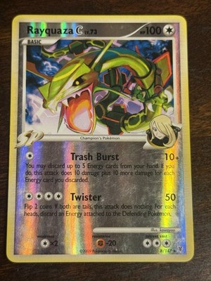 Pokémon Rayquaza C 8/147 Reverse Holo Supreme Victors Lightly Played