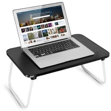 Lap Desks Laptop Tray for Bed or Couch, Breakfast Serving Tray with Folding L...