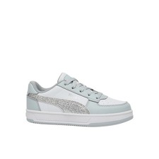 PUMA Caven 2.0 Glitz Lace Up Youth Girls Blue, White Sneakers Casual Shoes 4059