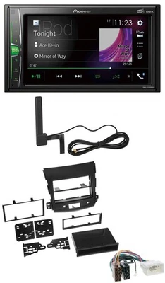 Pioneer MP3 DAB AUX 2DIN Bluetooth Autoradio für Citroen C-Crosser Mitsubishi Ou - Bild 1 von 4