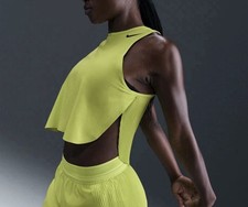 Nike AeroSwift Dri-FIT ADV Women  s Size L Cropped Running Tank Top FN2713-389