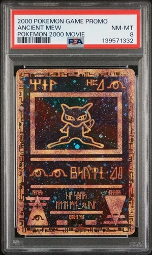 2000 POKEMON GAME MOVIE POKEMON 2000 MOVIE ANCIENT MEW PSA 8