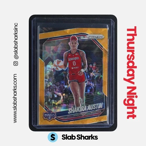 Shakira Austin 2025 Panini Prizm Shakira Austin #81 Gold