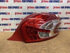 PEUGEOT 208 HATCHBACK 5DR MK1 IA 2013 DRIVER SIDE REAR TAIL LIGHT LAMP