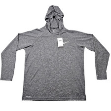 Nike Swim Dri-Fit Hoodie Mens Large UPF 40 Pullover Athletic Gym Hike Golf NWT