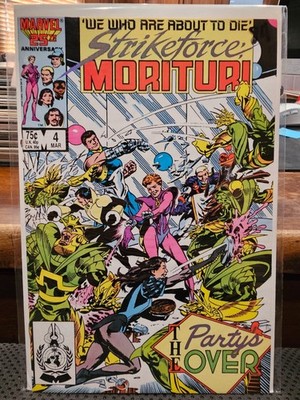 Strikeforce: Morituri #4 (Marvel Comics March 1987)