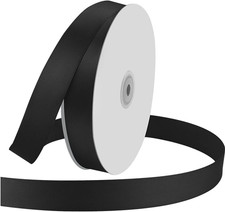 1" Wide X 100 Yards Single Face Polyester Satin Ribbon, Satin Ribbon for Crafts,