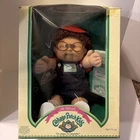 Cabbage Patch Kids Doll Coleco 1983-1984 BOY Brown Hair, Brown Eyes - Glasses