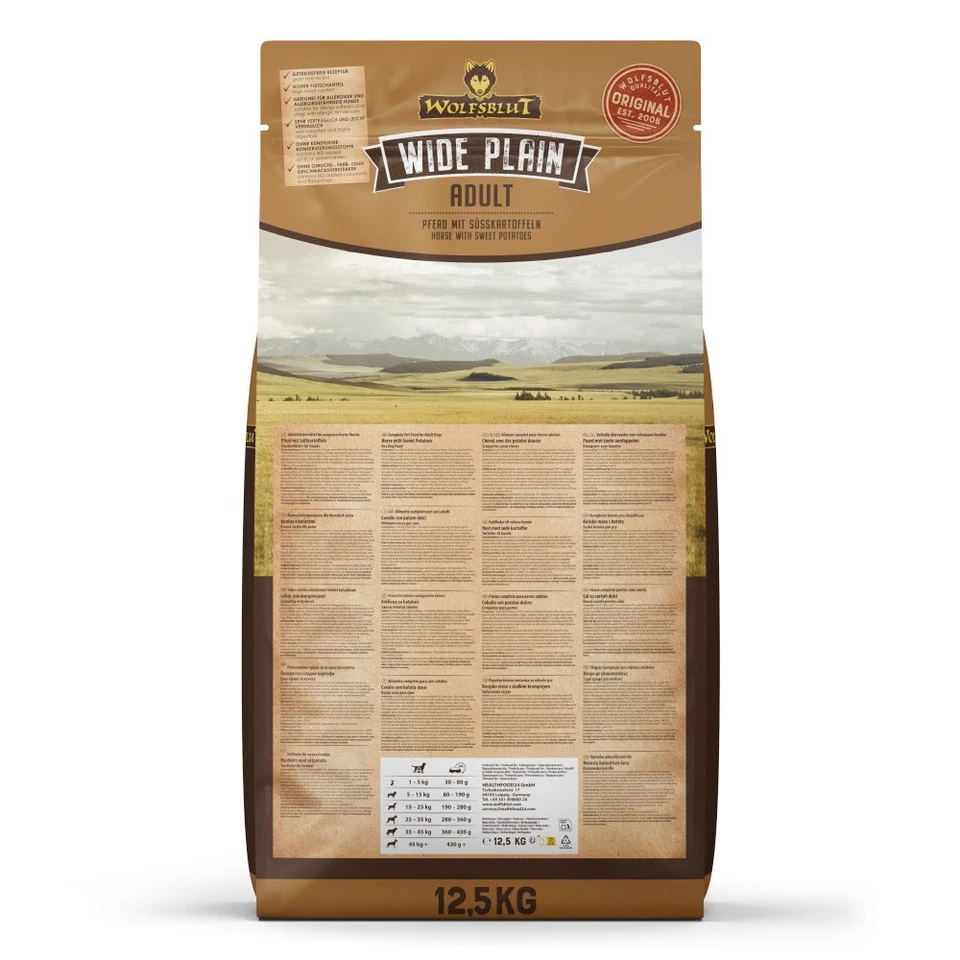 Wolfsblut Adult Wide Plain Trockenfutter 12,5 kg - Bild 3 von 3