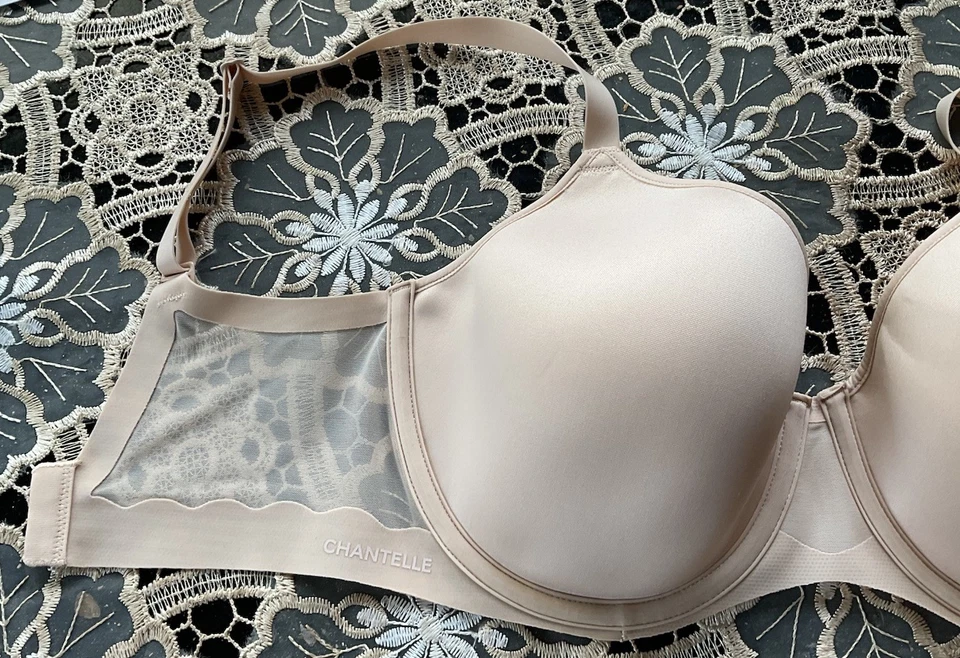 SUJETADOR CAMISETA CHANTELLE C10M70 32DDDD COPA CONTORNO, COLOR NUDE. ¡LISO/ELEGANTE! Foto 2 de 4