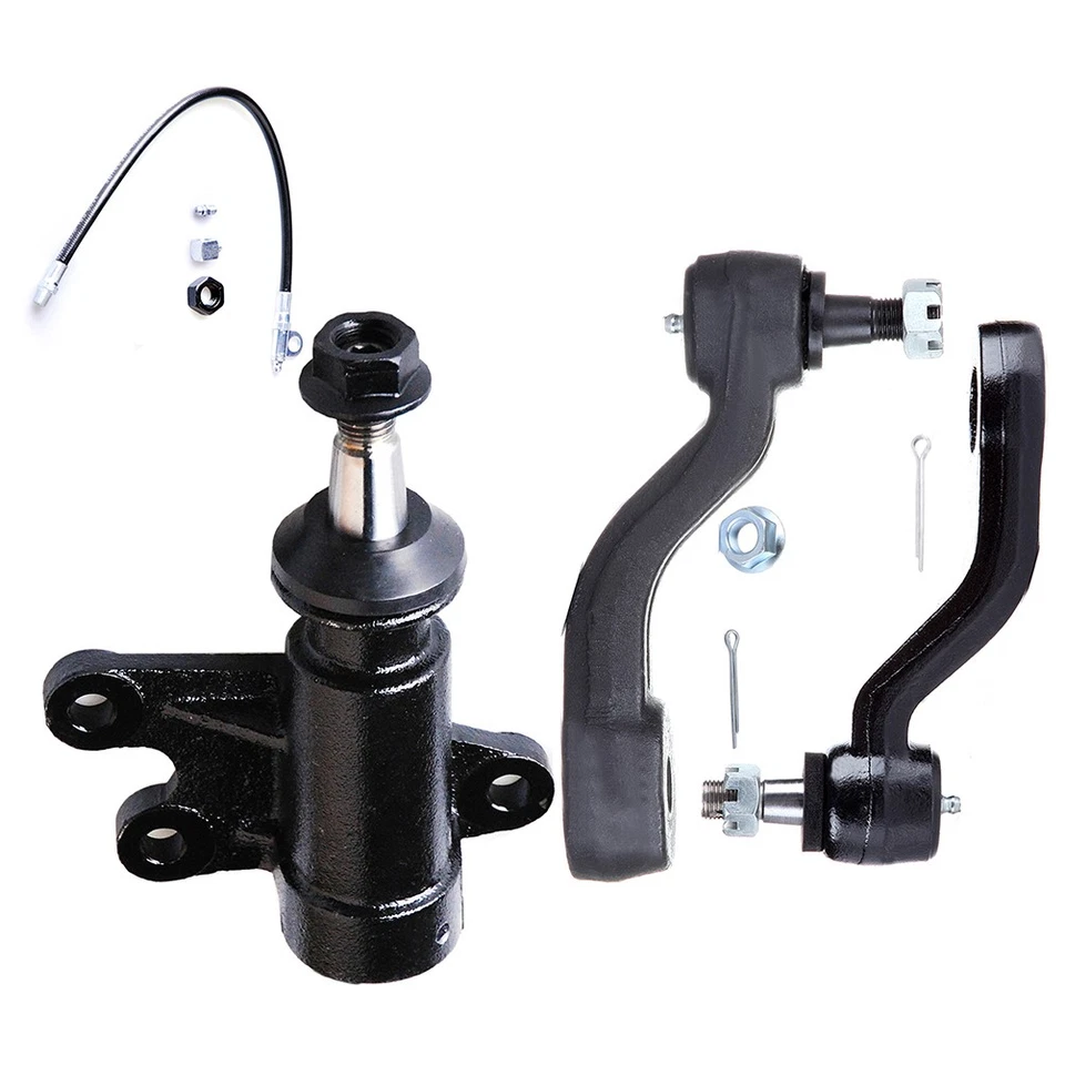 Soporte de brazo Pitman de rueda loca de dirección delantera 3 unidades para Chevy GMC C1500 C2500 Tahoe Yukon Foto 4 de 4