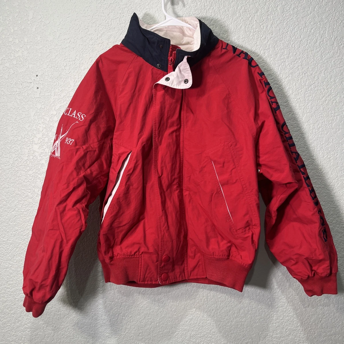 Nautica Cotton Outer Shell Red Coats, Jackets & Vests for Men for
