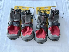 Ruffwear Polar Trex Winter Dog Boots Medium Red New with Tags Waterproof Snow