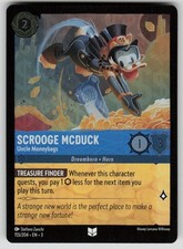 Scrooge McDuck - Uncle Moneybags Cold Foil Into the Inklands 155/204 Lorcana NM