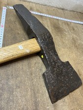 outil ancien old tool tailleur de pierre Marteau Taillant Forgé XIXe Réf 26/335