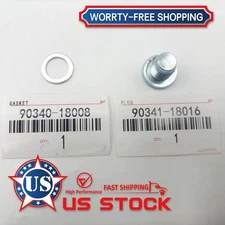 OEM For Toyota Lexus ATM Transmission Drain Plug Gasket 90341-18016
