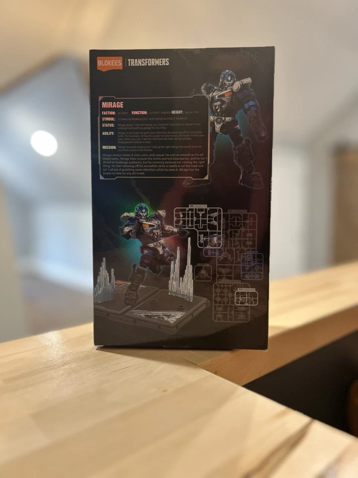 Blokees Transformers Classic Class Mirage 75-Piece Model Kit NEW - Image 2 of 4