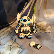 Disney Stitch as General Grievous Figurine 3
