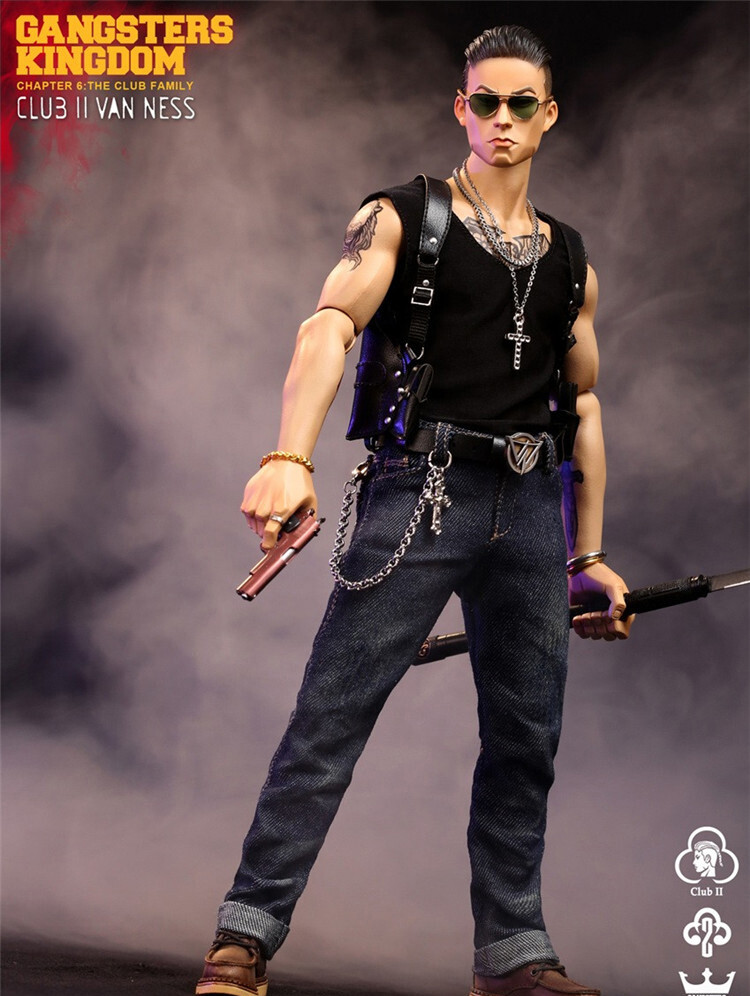 DAM Toys The Gangsters Kingdom - Club 2 Van Ness GK017 1/6 Figure