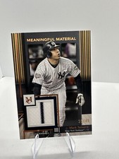 2024 Topps Museum Collection: Meaningful Material Copper Relic /49 Mark Teixeira