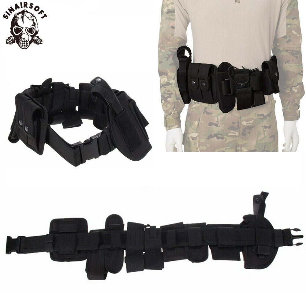 S L1200 Police security guard modular enforcement equipment duty belt tactical 800 nylon