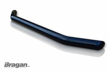 Front Spoiler Stange für BMW X6 2008 - 2015 Stoßfänger Kinn Aufsatz Stahl BLACK