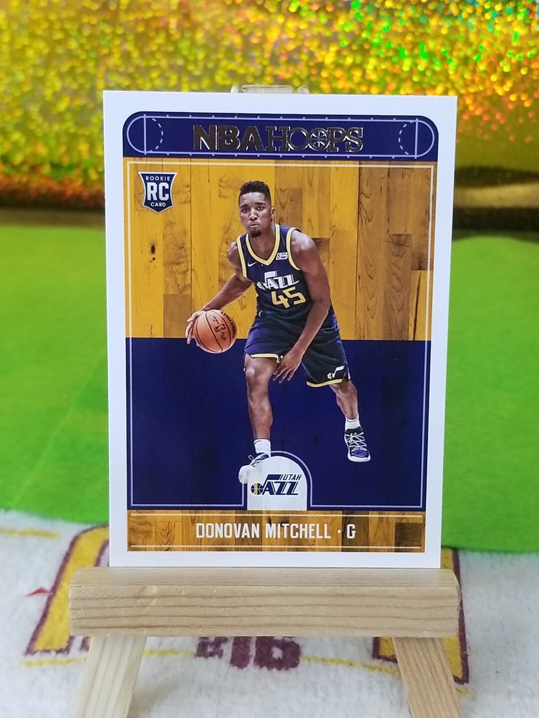 DONOVAN MITCHELL RC 2017-18 PANINI NBA HOOPS ROOKIE #263 JAZZ/CAVS NICE CARD!🔥