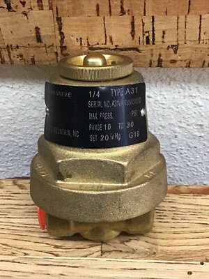 Black Mountain Cash Valve Type A31 1/4  New C-5