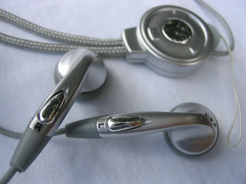 Earphones NECKLACE Sleep Headphones Earbuds 3.5mm Jack iPhone MP3 MP4 iPOD