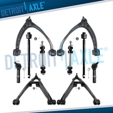 Front Upper Lower Control Arms Suspension Kit for Silverado Sierra Yukon XL 1500
