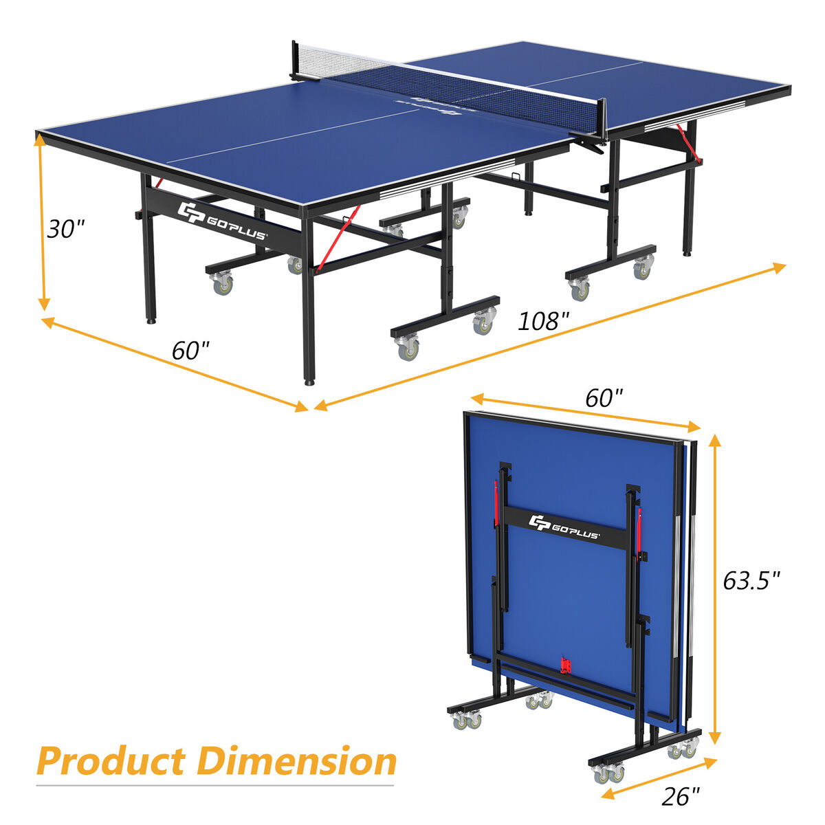 Stiga Volt Mini Foldable Table Tennis Table